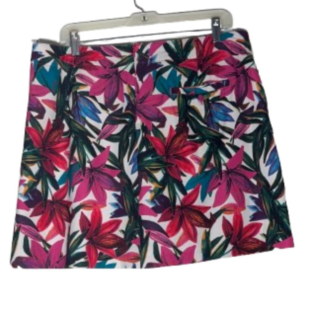 Lady Hagen Multicolor Floral Skort Size 12